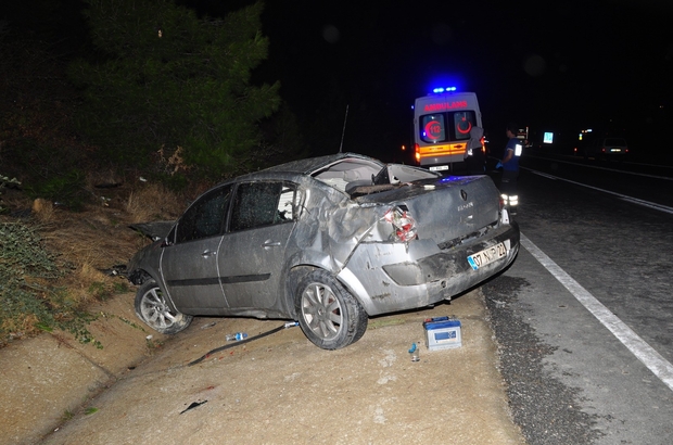 Antalya'da trafik kazası 1 ölü 1 yaralı