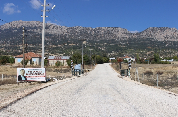 Akcay Ve Ahatli Yi Baglayan Yol Hizmete Acildi Antalya Haberleri
