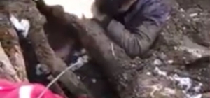 Aksaray'da 22 yaşındaki genç çöken müştemilatta göçük altında kaldı