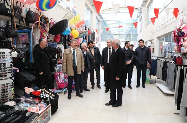 Baskan Palancioglu I Ldem Carsi Esnafiyla Bulustu Kayseri Haberleri