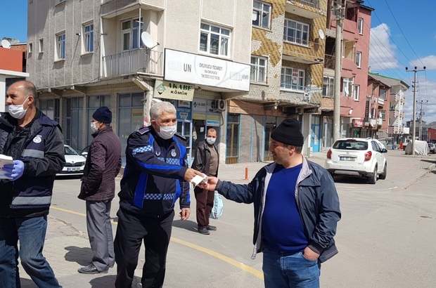 Askale Belediyesi 3 Bin 500 Maske Dagitti Erzurum Haberleri