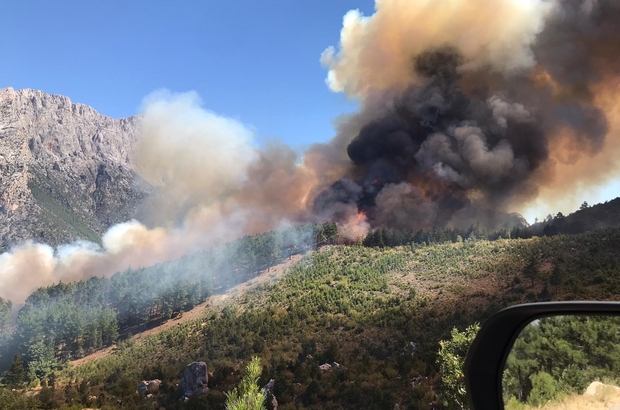 Pozanti Da Orman Yangini Adana Haberleri