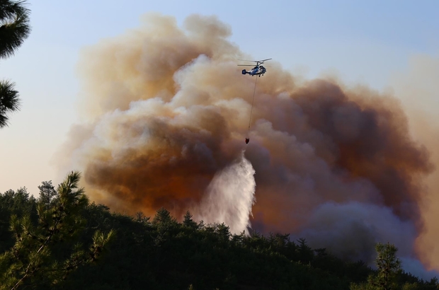Hatay'da orman yangını, yerleşim yerlerine sıçradı (3) - Hatay Haberleri