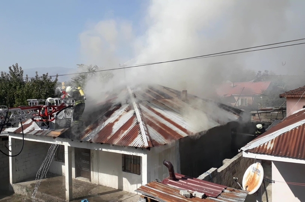 Erzincan’da ev yangını Erzincan Haberleri