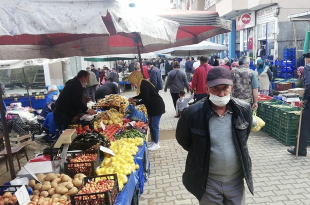yenice de halk pazari iki hafta kurulmayacak canakkale haberleri