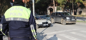 Burdur’da Trafik Ekipleri Dronla denetim yaptı