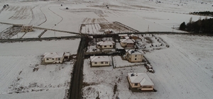 Çankırı'da kar yağışı vatandaşı sevindirdi