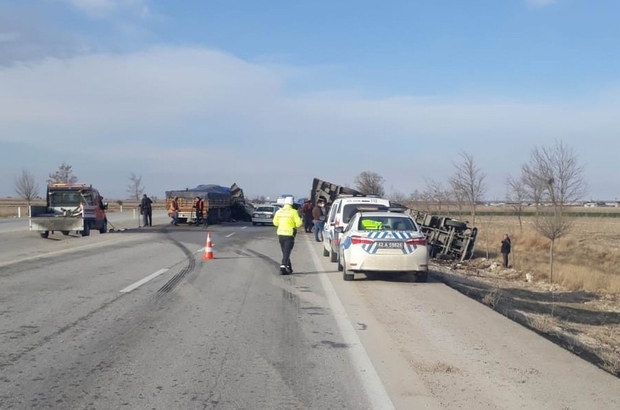 Konya Da Trafik Kazasi 1 Yarali Konya Haberleri