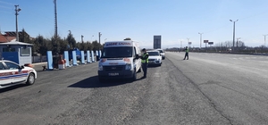 Ereğli'de jandarmadan denetim ve radar uygulaması