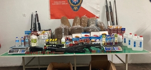 Isparta’da sahte içki operasyonu