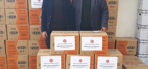 Sarıveliler'de 150 aileye yardım kolisi