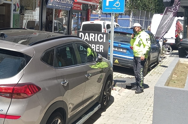 Engelli Park Yerini Isgal Geden Araclar Denetlendi Balikesir Haberleri