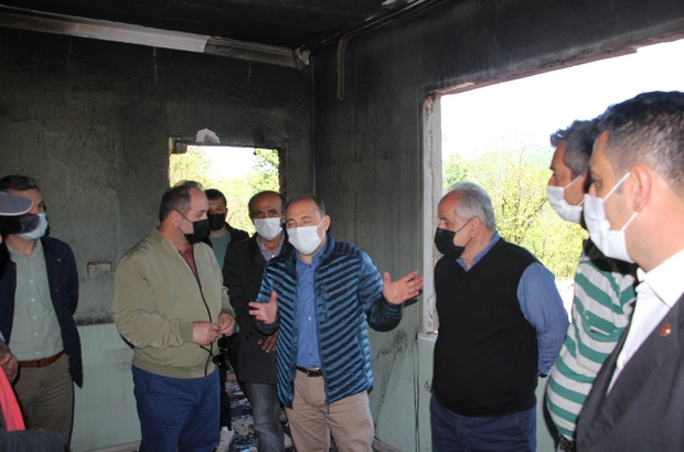 Kastamonu’da yanan 6 ev, kurban bayramına kadar yapılacak hayırsever iş