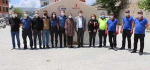 Sarıveliler’de AFAD tarafından çadır kurma eğitimi verildi