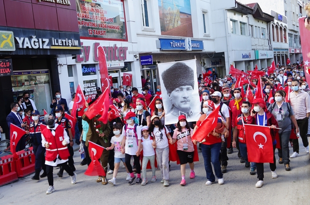 95 kilometrelik ataturk ve i stiklal yolu yuruyusu son buldu bakan yardimcisi baydas yuruyusun ankara ya kadar uzadigini birlikte gorecegiz kastamonu haberleri