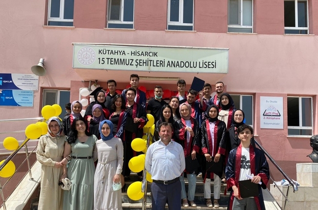 anadolu lisesi nde mezuniyet toreni kutahya haberleri