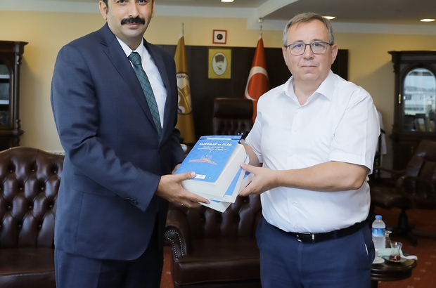 Başsavcı Çakmak, Rektör Tabakoğlu ile bir araya geldi