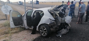 Hız motosikleti ile otomobil çarpıştı: 1 ölü, 5 yaralı