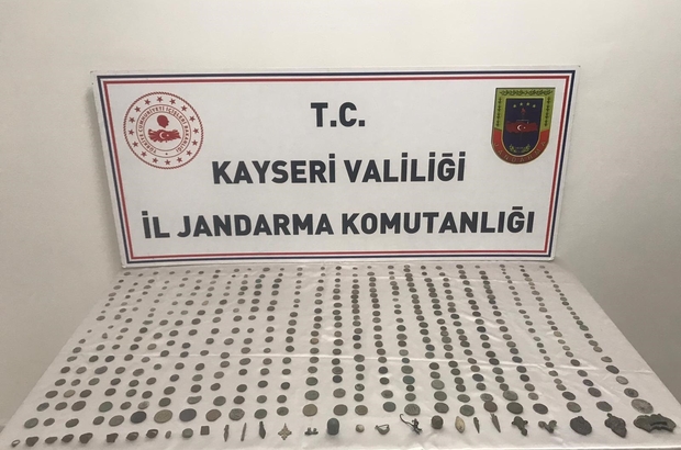 kayseri de tarihi eser operasyonu kayseri haberleri