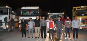 Kırıkkale'den sel felaketinin yaşandığı bölgeye destek