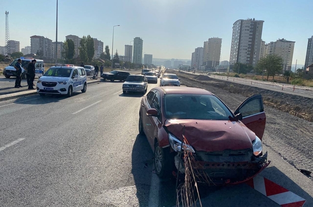 kayseri de zincirleme trafik kazasi kayseri haberleri