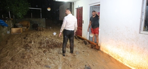 Trabzon'da şiddetli yağış Yomra ilçesinde su baskınlarına neden oldu