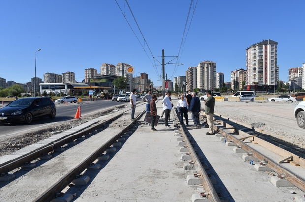 baskan buyukkilic i ki tramvay hatti ayni anda bitecek kayseri haberleri