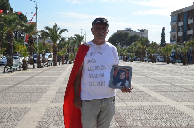 11 yıl önce PKK tarafından kaçırılan kızı için Ankara’ya yürüyor
