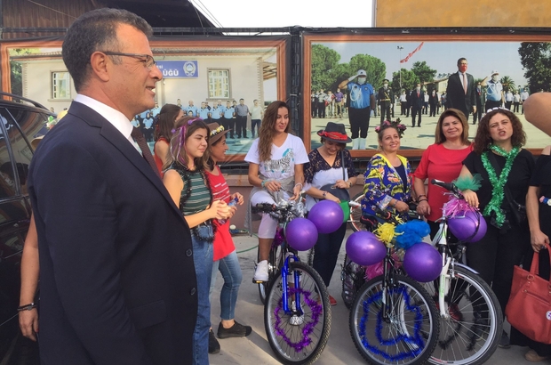 Alaşehir caddeleri parfüm ve deodorant koktu
Alaşehir'de 'Süslü kadınlar bisiklet turu' yapıldı