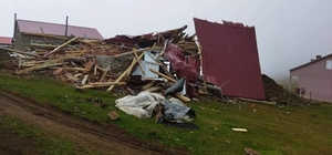 Trabzon'da yaylalarda yıkımlar yeniden başladı