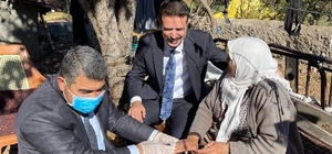 Saraykent’te hasta ve yaşlılar için evde ‘evde nüfus cüzdanı’ uygulaması