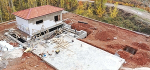 May Barajı'nı koruyacak tesis Akören'de yükseliyor