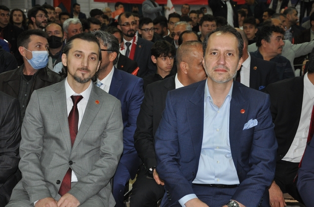 Erbakan, partisinin Simav kongresine katıldı Yeniden Refah Partisi