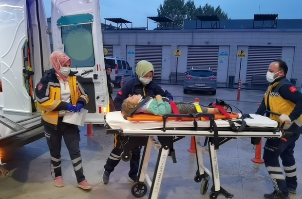 Bursa'da ikinci katın balkonunda düşen çocuk yaralandı