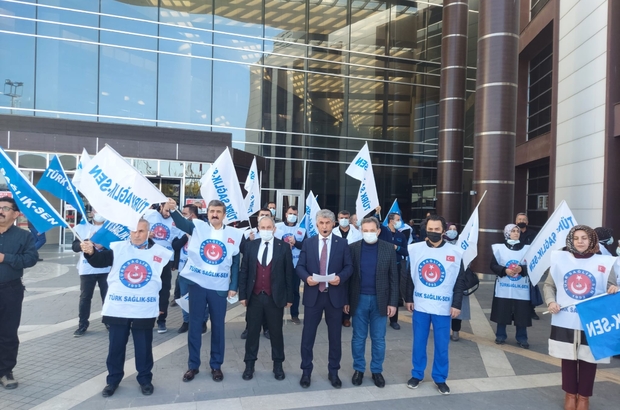 saglik calisanlari is birakti adiyaman haberleri
