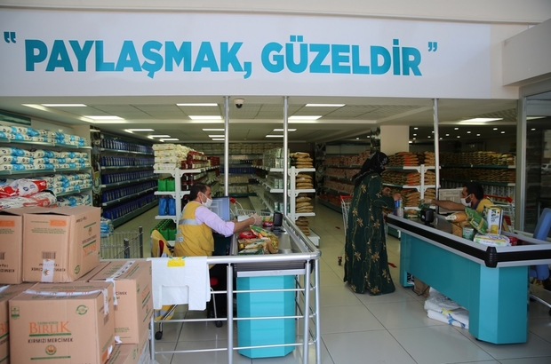Haliliye'de “Sosyal Market” hizmeti devam ediyor