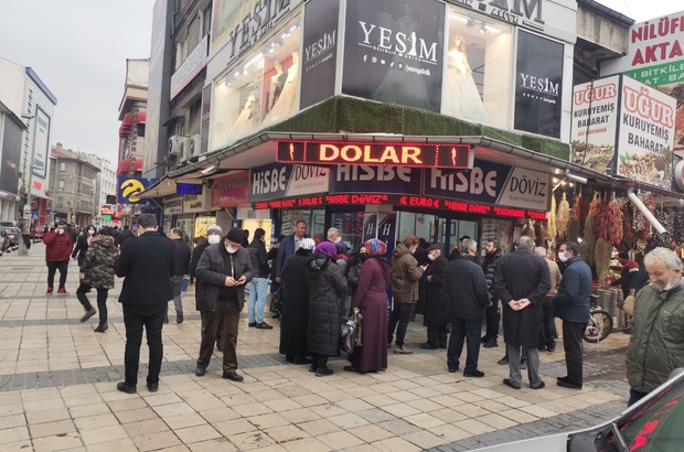 kayseri de doviz burolarinda yogunluk kayseri haberleri