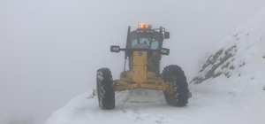 Diyarbakır’da yürütülen çalışmalarla yollar kardan kapanmaktan engellendi