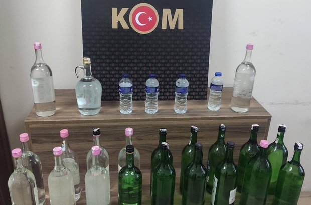 Bursa'da sahte içki operasyonu