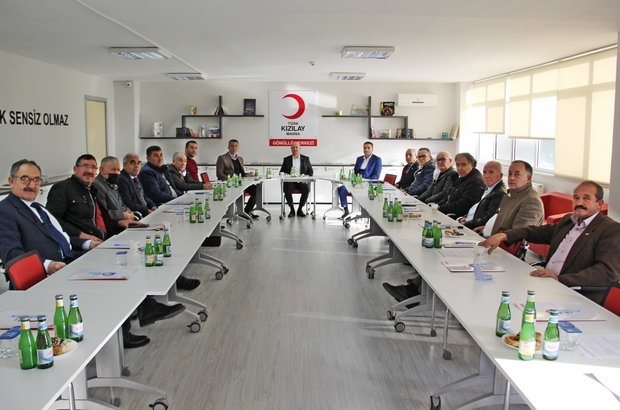 Türk Kızılay Manisa Şubesi'nde il koordinasyon kurulu toplantısı yapıldı