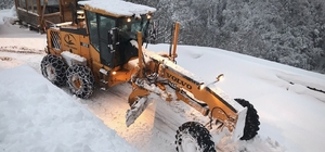 Rize'de eğitime kar engeli