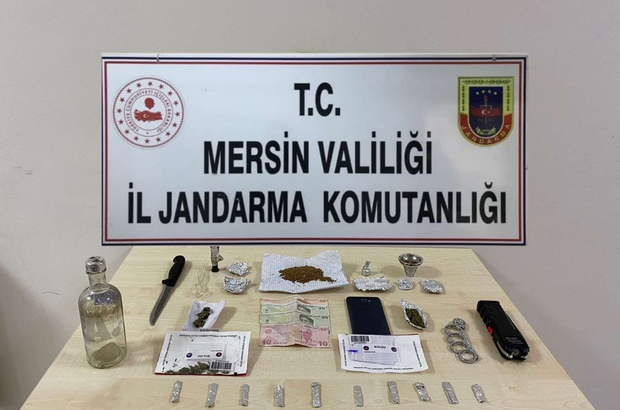 Mersin'de uyuşturucu satıcısı tutuklandı