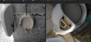 Cami ve belediyeye ait tuvaletlerin pisuvarları kırıldı
Belediye Başkanı so...