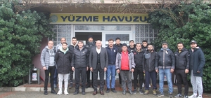 Kuyucak Belediye Başkanı Ertürk, Pamukörenspor ile bir araya geldi