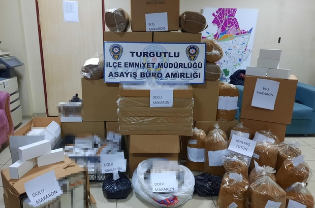 Turgutlu’da kaçak tütün operasyonu