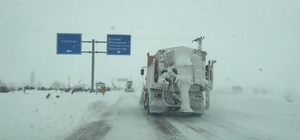 Malatya'da kar nedeniyle 524 mahallenin yolu kapandı