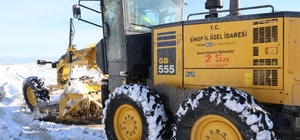 Sinop'ta 143 köye ulaşım sağlanamıyor