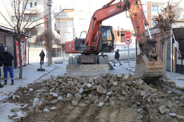 Turgutlu Belediyesi farklı noktalarda çalışmalarını sürdürüyor