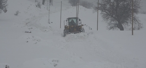 Bingöl'de kar 139 köy yolunu ulaşıma kapattı