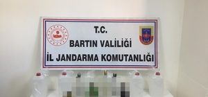 Jandarmadan kaçak içki operasyonu